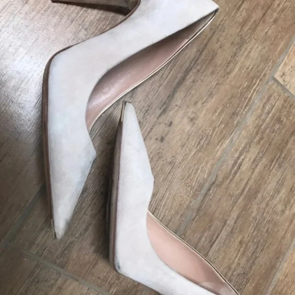 Christian Dior suede and metallic classic pump heels - Picture 4 of 4